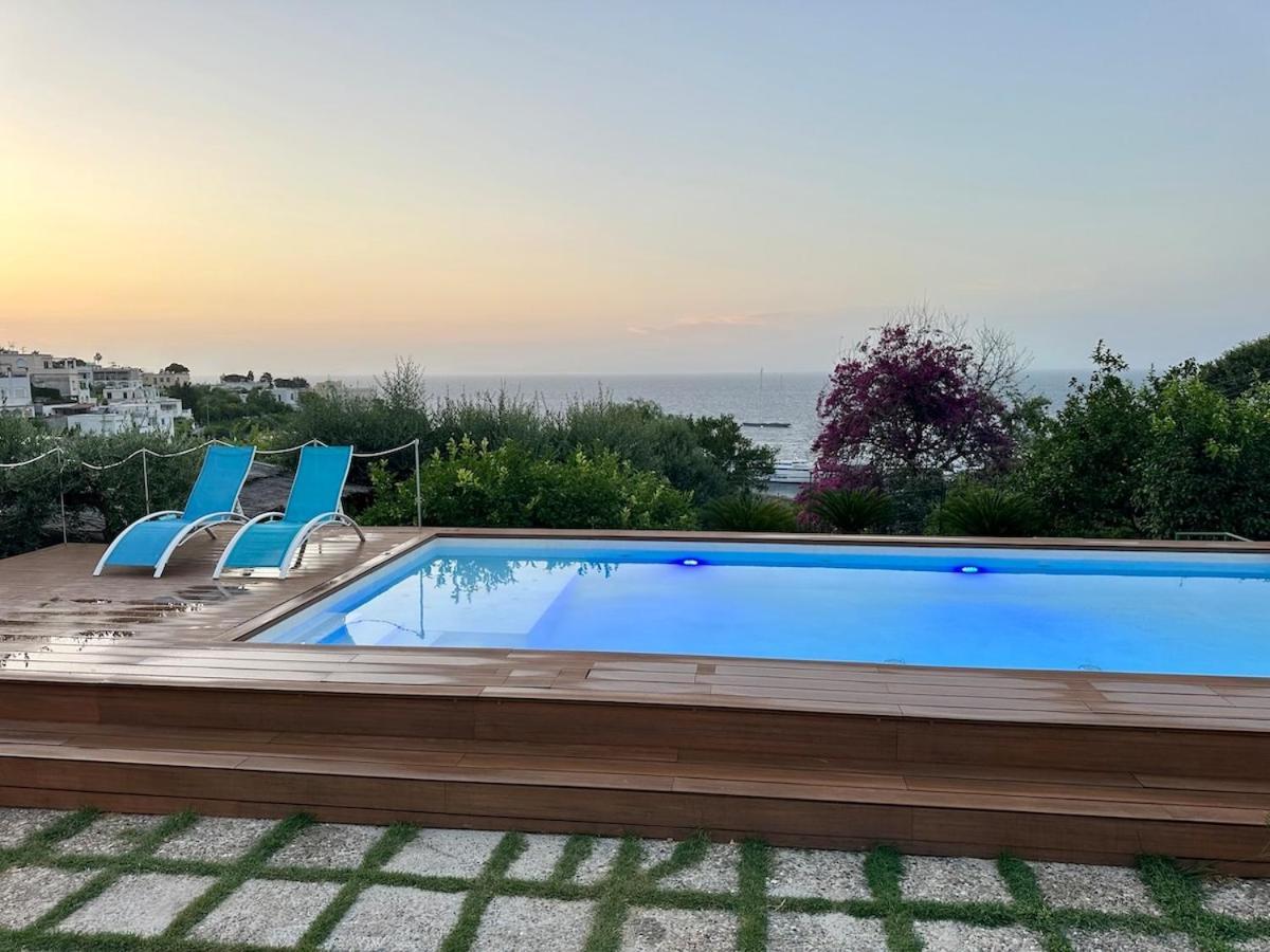 Villa Amalu Capri Piscina E Giardino Exterior foto